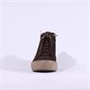 Paul Green Hidden Bungee Lace Hi Top - Chocolate Suede